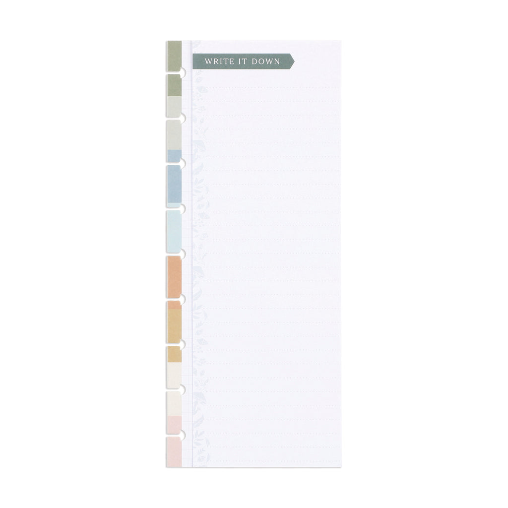 The Happy Planner Woodland Charm Classic Folded Fill Paper