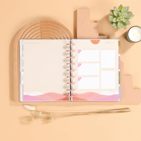 Image of The Happy Planner Organic Wellness Classic Fill Paper