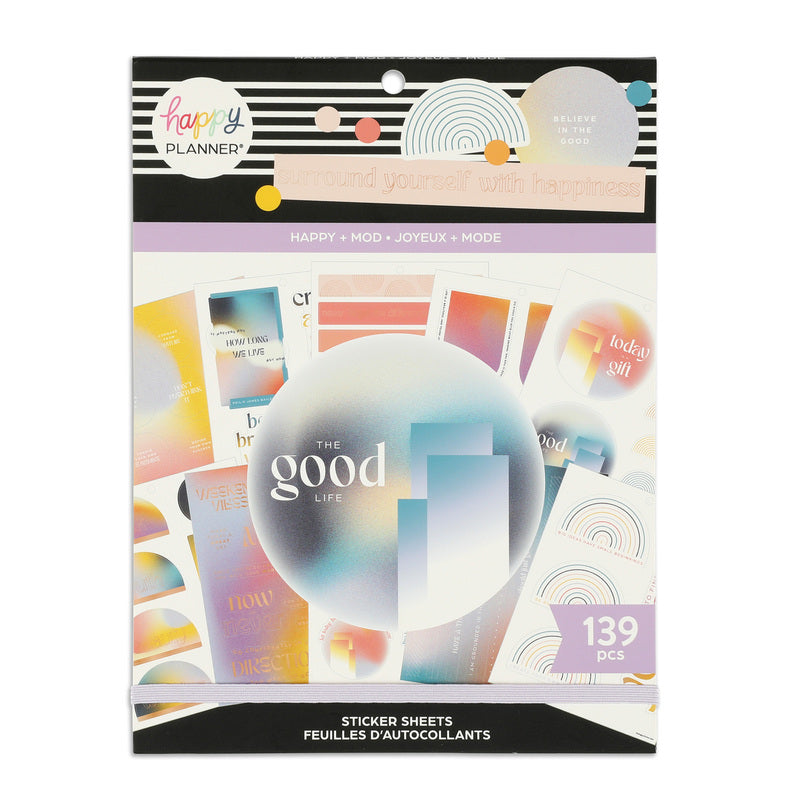 The Happy Planner Happy Mod Large Sticker Value Pack
