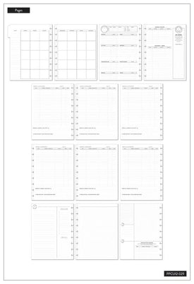 The Happy Planner Know Your Worth Classic 12 Month Budget Planner
