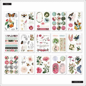 The Happy Planner Butter?ies & Blooms Large Sticker Value Pack