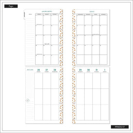 The Happy Planner Jewel Tone Jungle Mini 12 Month Planner