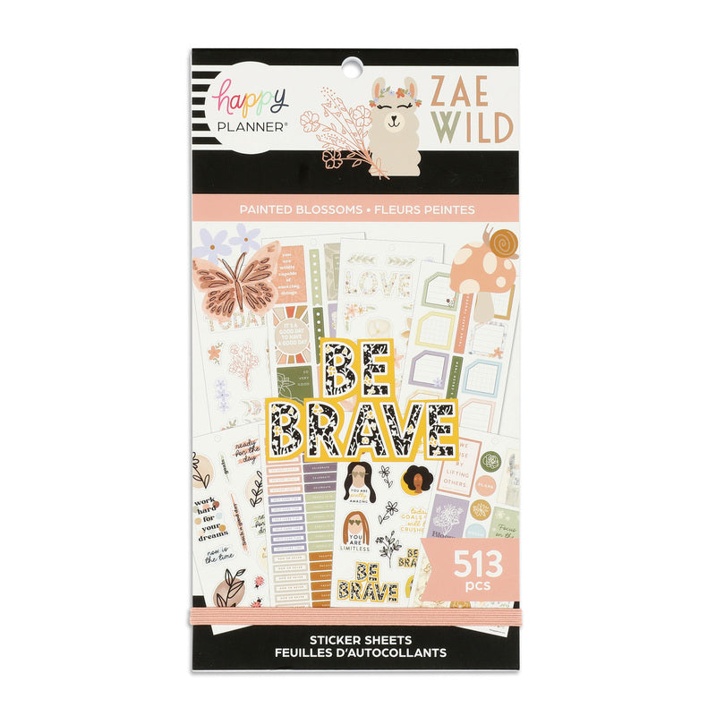 The Happy Planner Painted Blossoms Classic 30 Sheet Value Pack