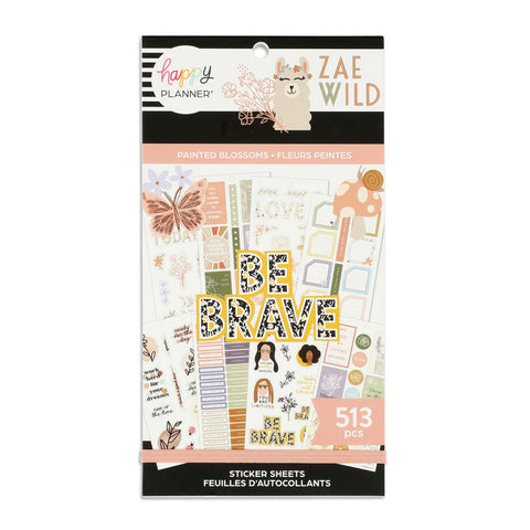 Image of The Happy Planner Painted Blossoms Classic 30 Sheet Value Pack