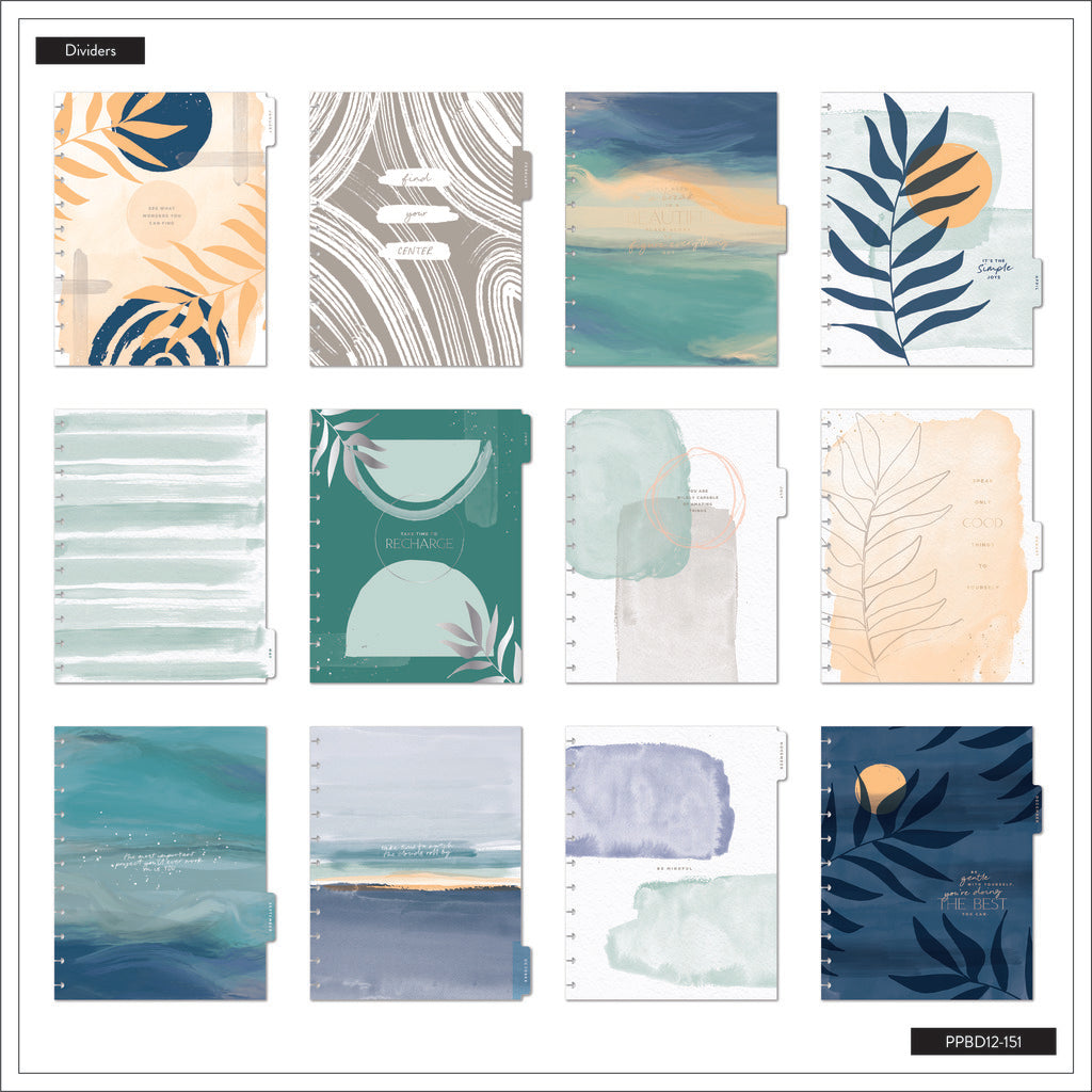 The Happy Planner Calm Life Big 12 Month Planner