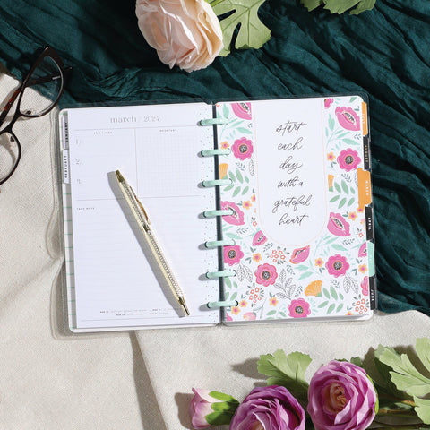 Image of The Happy Planner Tiny Florals Mini 12 Month Planner