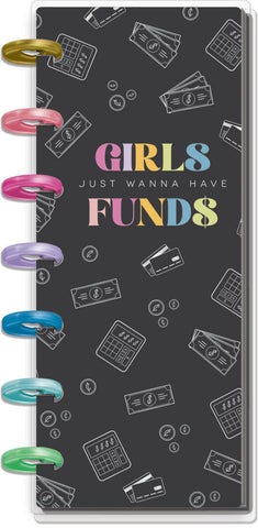 Image of The Happy Planner Bright Budget Skinny Mini 12 Month Planner