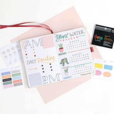 Image of The Happy Planner Journaling Icons & Quotes Tiny Sticker Pad