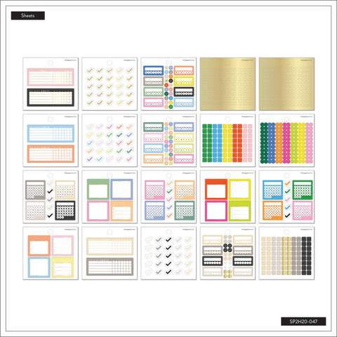 Image of The Happy Planner Journaling Trackers Tiny Sticker Pad