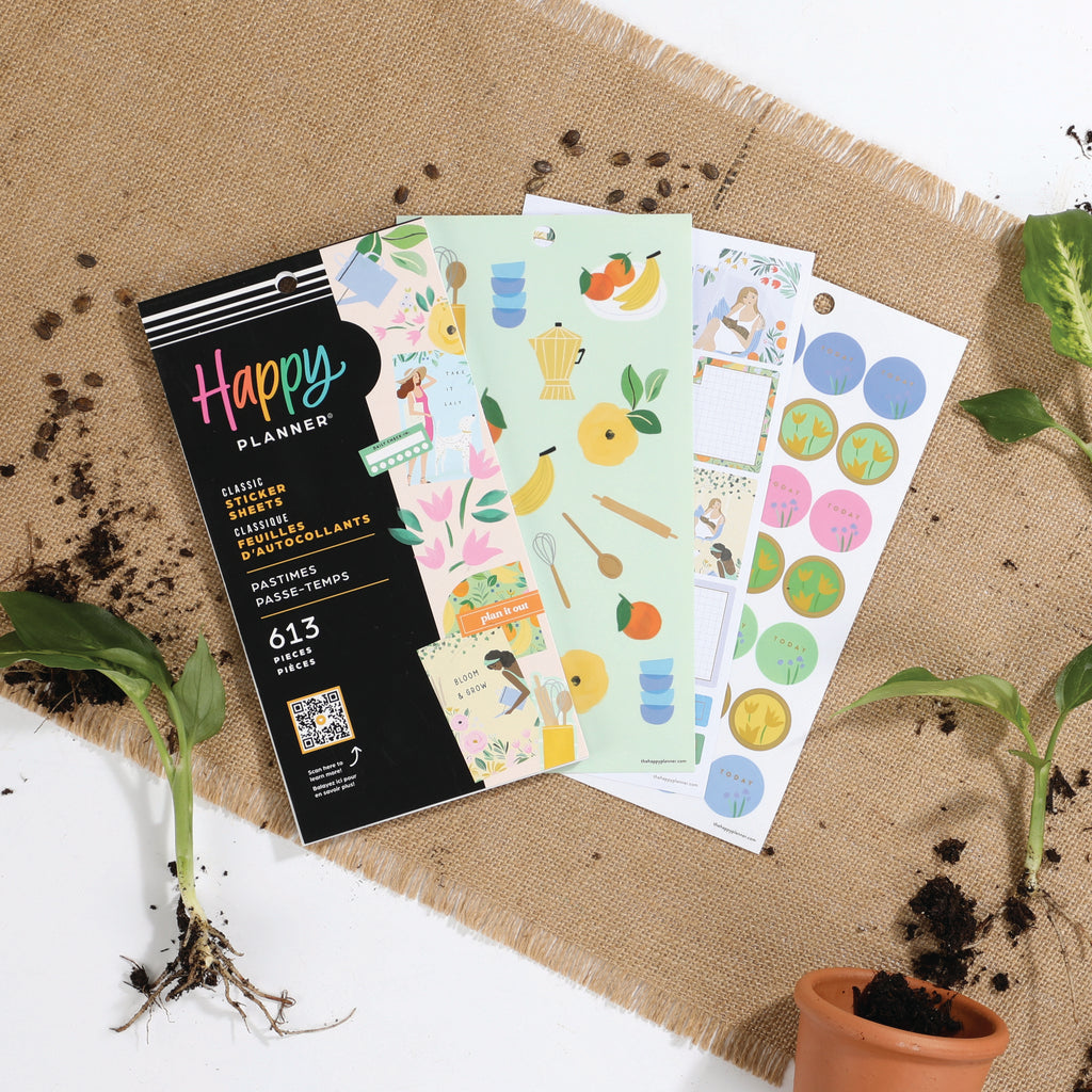 The Happy Planner Pastimes 30 Sheet Sticker Value Pack
