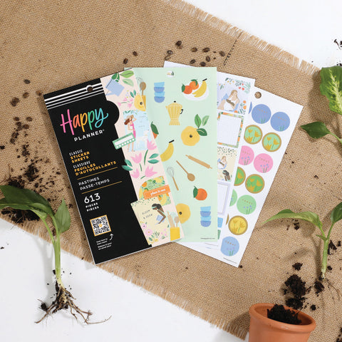 Image of The Happy Planner Pastimes 30 Sheet Sticker Value Pack