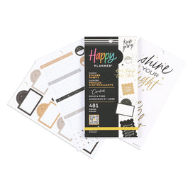 The Happy Planner Bold & Free 30 Sheet Sticker Value Pack