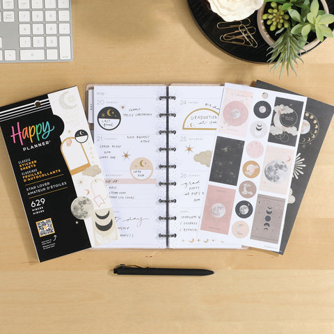 Image of The Happy Planner Star Lover 30 Sheet Sticker Value Pack