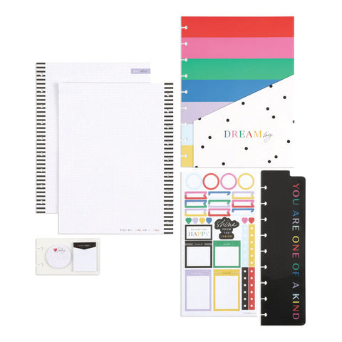Image of Internal View of the Color Me Happy Big Accessory Pack by Happy Planner