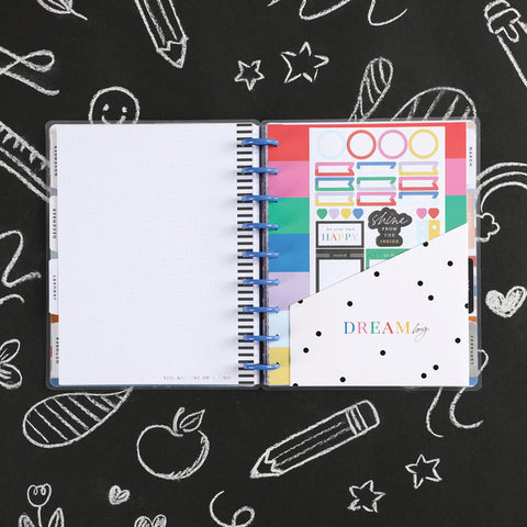 Image of Lifestyle Shot of the Color Me Happy Big Accessory Pack by Happy Planner