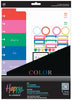 Front View of the Color Me Happy Classic Accessory Pack by Happy Planner