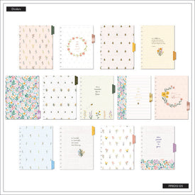 The Happy Planner Cottagecore Florals Big 12 Month Planner