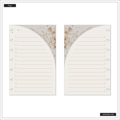 Image of The Happy Planner Dried Florals Mini Fill Paper