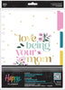 The Happy Planner Fresh Bouquet Classic Extension Pack