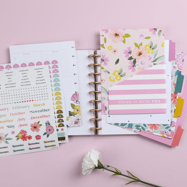 The Happy Planner Fresh Bouquet Classic Extension Pack