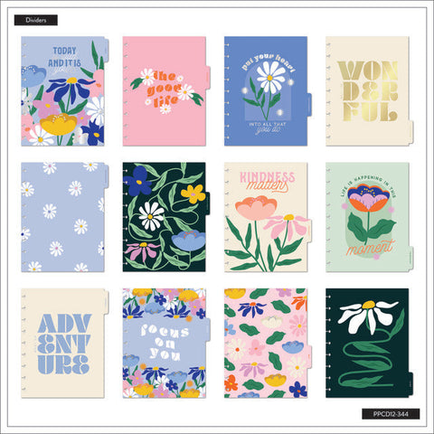 Image of The Happy Planner Fun Fleurs Classic 12 Month Planner