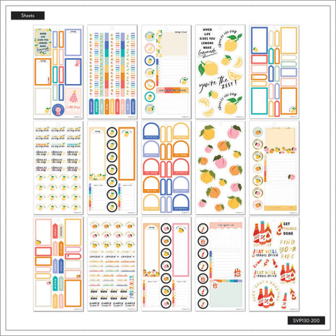 Image of The Happy Planner Fun Illustrations Classic 30 Sheet Sticker Value Pack