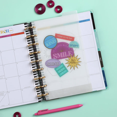 Image of The Happy Planner Spread Some Happy Classic Dashboard