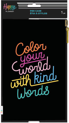 Image of The Happy Planner Spread Some Happy Elastic Pen Pouch