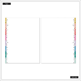 The Happy Planner Happy Brights Classic Notebook