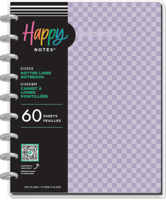 Front cover of the Life Is Sweet Classic Notebook by Happy Planner