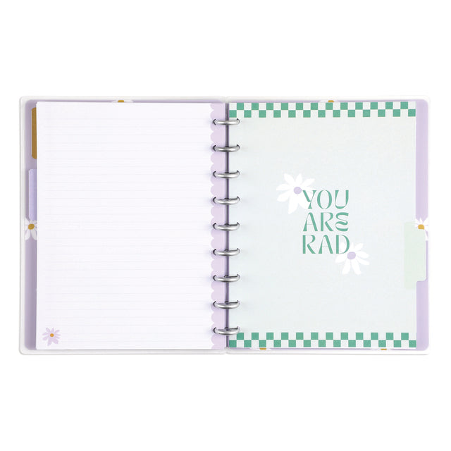 Internal view of the LIfe is Sweet Classic Notebook by Happy Planner