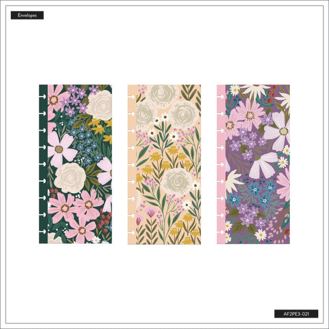The Happy Planner Made To Bloom Envelope 3 Pack