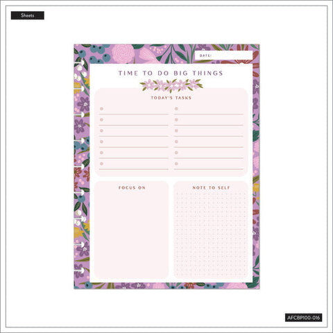 Image of The Happy Planner Made to Bloom Classic Block Pad