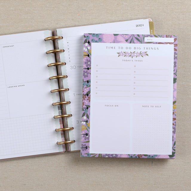 The Happy Planner Made to Bloom Classic Block Pad