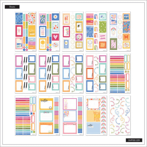 Image of Internal View 2 of the Mail Call Classic 30 Sheet Sticker Pack by Happy Planner