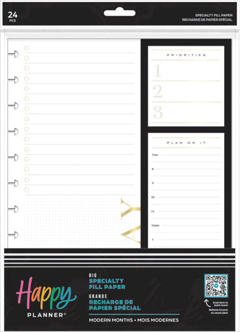 Image of The Happy Planner Modern Months Big Fill Paper