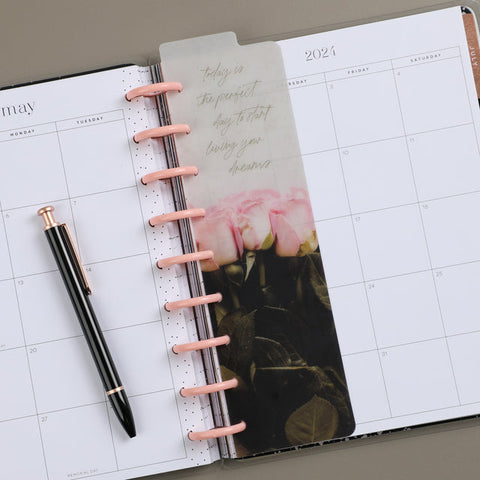 Image of The Happy Planner Moody Florals Classic Bookmarks