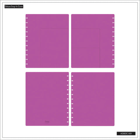 Image of The Happy Planner Plum Big Deluxe Snap In Cover