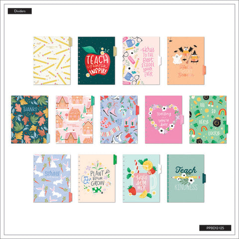 Image of The Happy Planner Seasonal Teacher Big 12 Month Planner