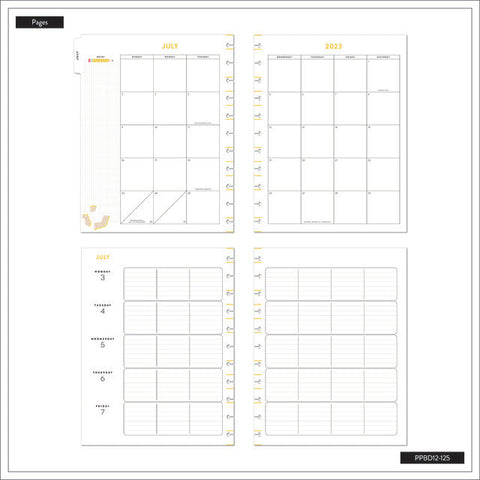 Image of The Happy Planner Seasonal Teacher Big 12 Month Planner