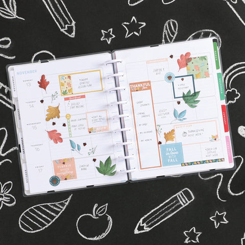 Image of The Happy Planner Seasonal Teacher Classic 12 Month Planner