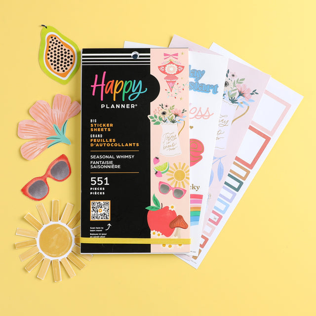 The Happy Planner Seasonal Whimsy Big 30 Sheet Sticker Value Pack