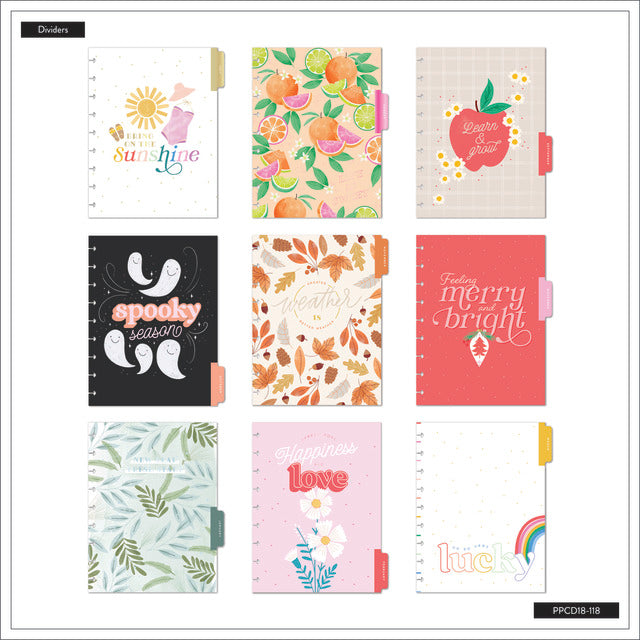 The Happy Planner Seasonal Whimsy Classic 18 Month Planner