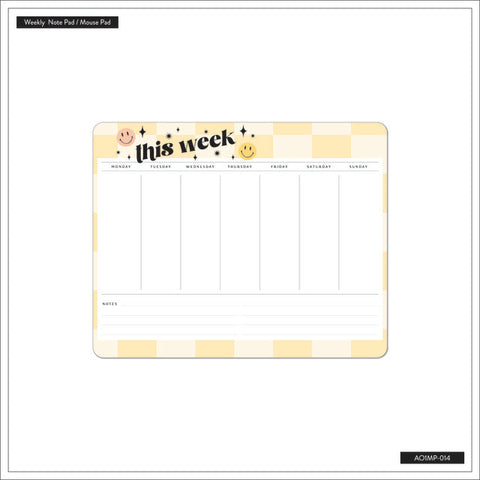 Image of The Happy Planner Smiley Face Note Pad