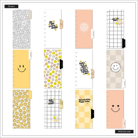 Image of The Happy Planner Smiley Face Skinny Classic 12 Month Planner