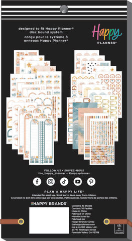 Image of The Happy Planner Softly Modern Classic 30 Sheet Sticker Value Pack