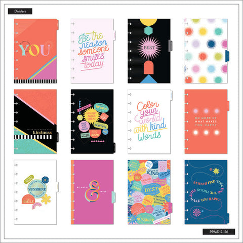 Image of The Happy Planner Spread Some Happy Mini 12 Month Planner