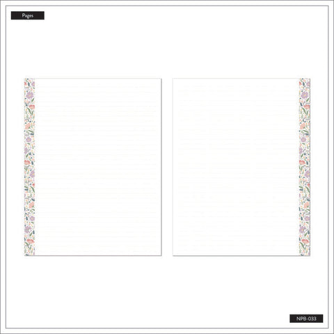 Image of Page view of the Subtle Sophisticated big notebook from Happy Plannner