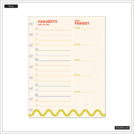 The Happy Planner Super Happy Classic Block Pad
