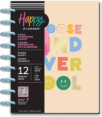 Image of The Happy Planner Super Happy Classic 12 Month Planner